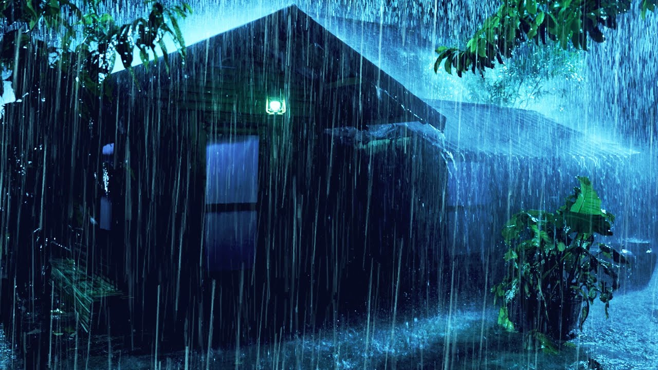 Дождь Не Прекращается, Крыша Поет 🌧️ Звуки Грозы Для Сна