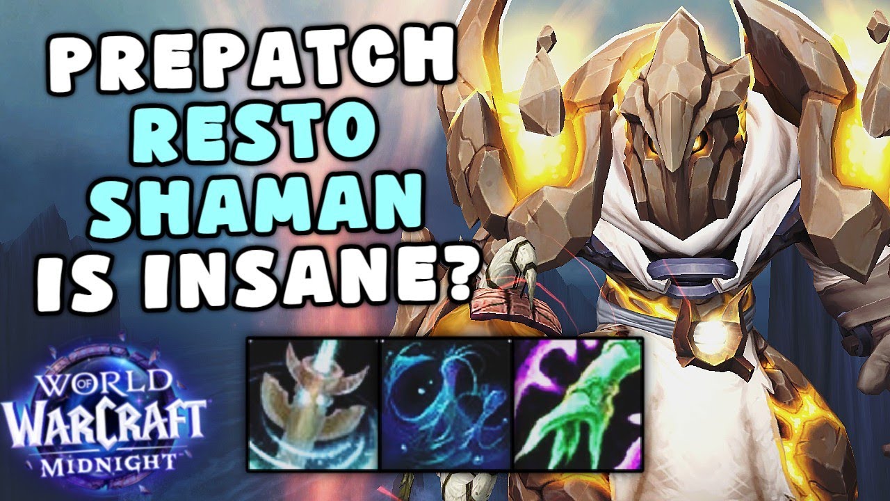 MIDNIGHT PREPATCH IS HERE! - Resto Shaman PvP - WoW MIDNIGHT 12.0 PvP