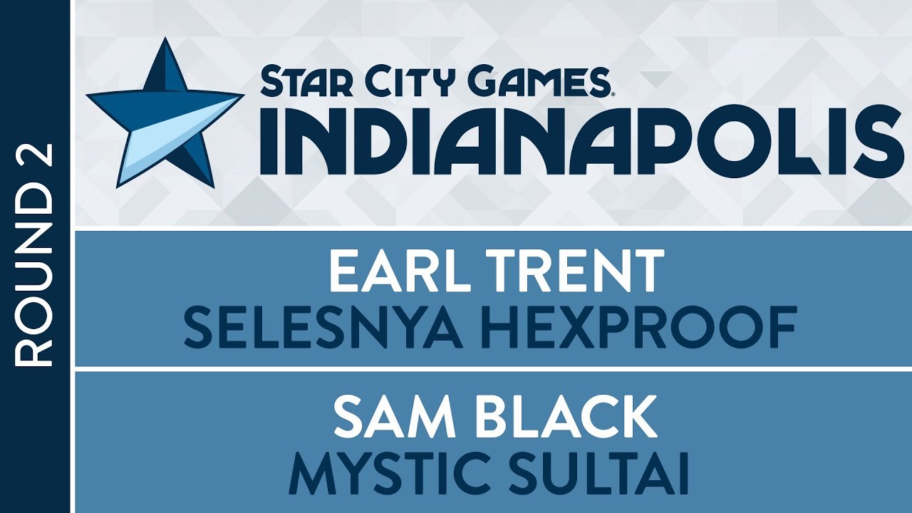 SCGINDY: Round 2 - Earl Trent VS Sam Black [Modern]