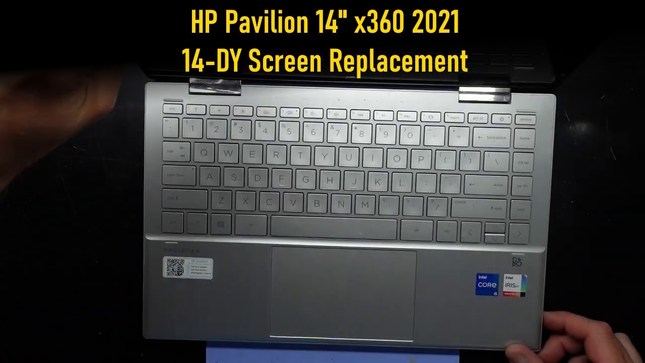 Замена экрана HP Pavilion 14