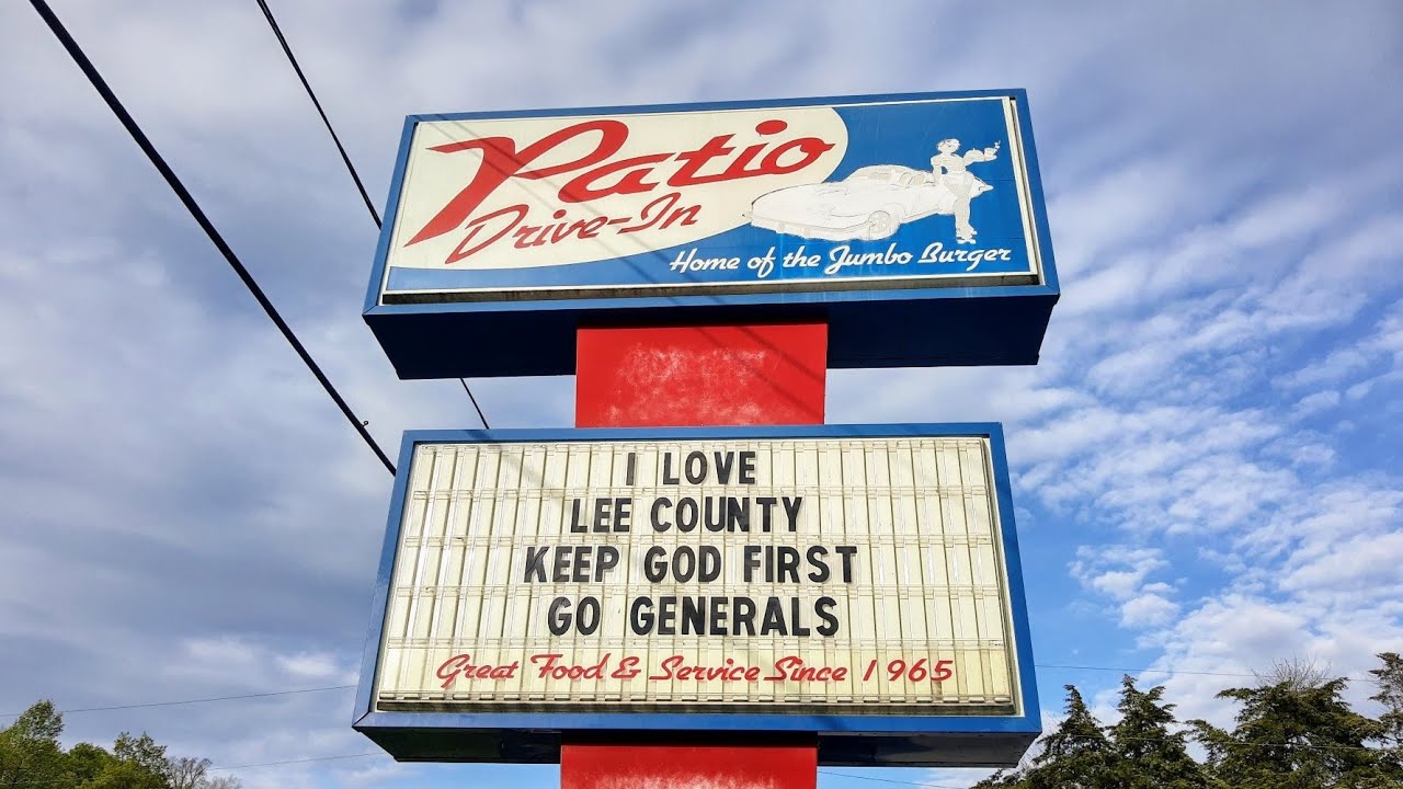 The Patio Drive-In in Lee County Virginia and a Brief Visit to Pennington Gap