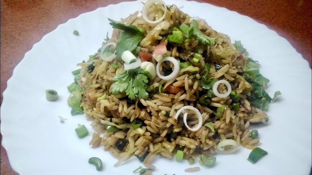 😋Healthy Veg Fried Rice ki 🤤Easy Recipe 👍🏻 plz Like, Share and Subscribe the channel 💗