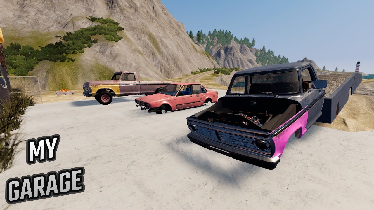 got some good cars at the junkyard - my garage