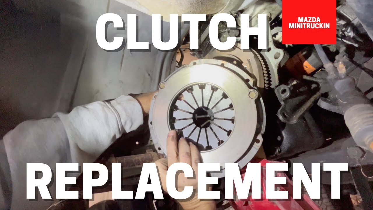How To Replace The Clutch - Mazda B2000 B2200