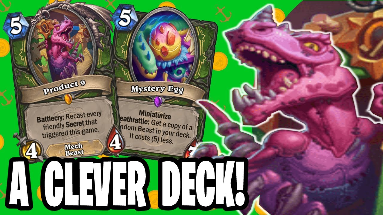 Product 9 BREAKS Secret Hunter! | Dr. Boom's Incredible Inventions Hearthstone Hunter Deck