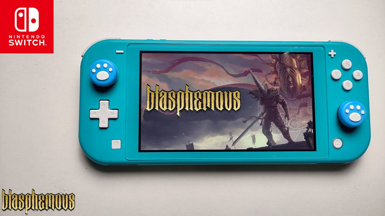 Blasphemous Nintendo Switch Lite Gameplay