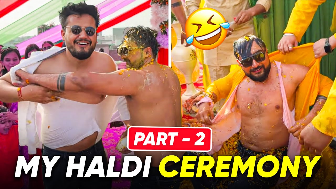 My Haldi Ceremony Special Vlog🤩😍 Part -2 ❤️