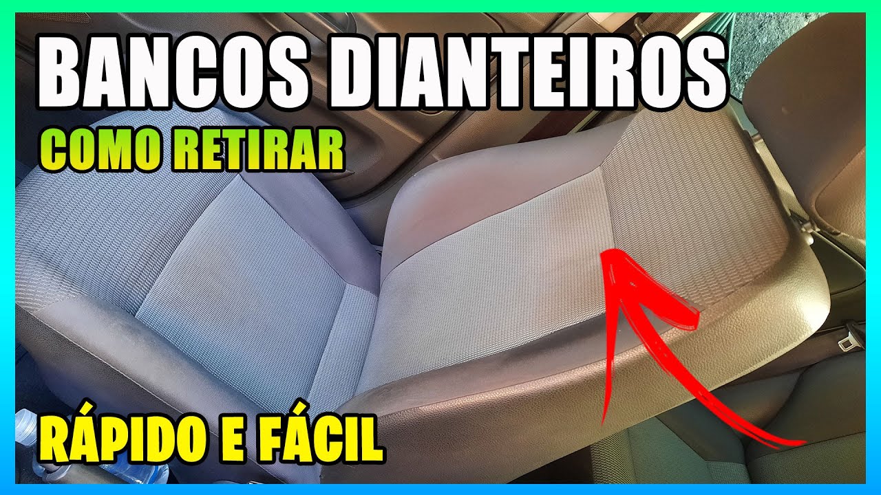 GOL G5 - COMO RETIRAR OS BANCOS DIANTEIROS