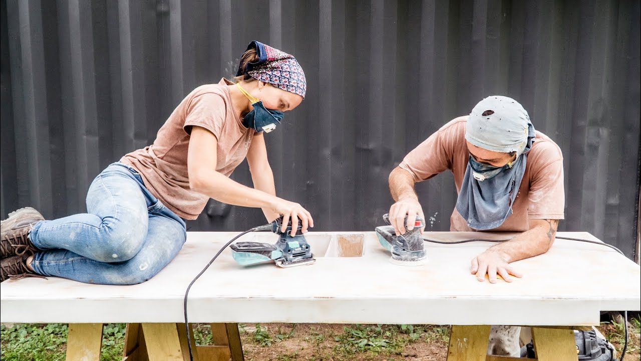 Building the DREAM Shower Cabin (Part 3) [Shipping Container House] 🛁 Living Tiny Project #080