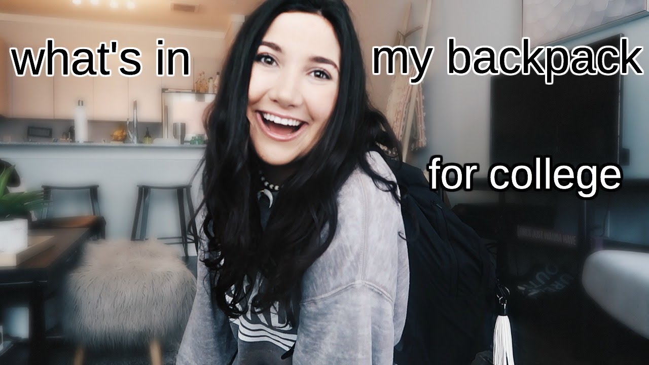 what's in my backpack!! | college backpack must haves