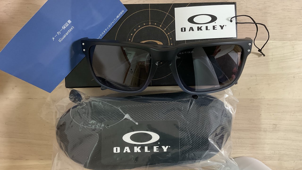 Oakley Holbrook PRIZM SLATE 純正品　開封動画