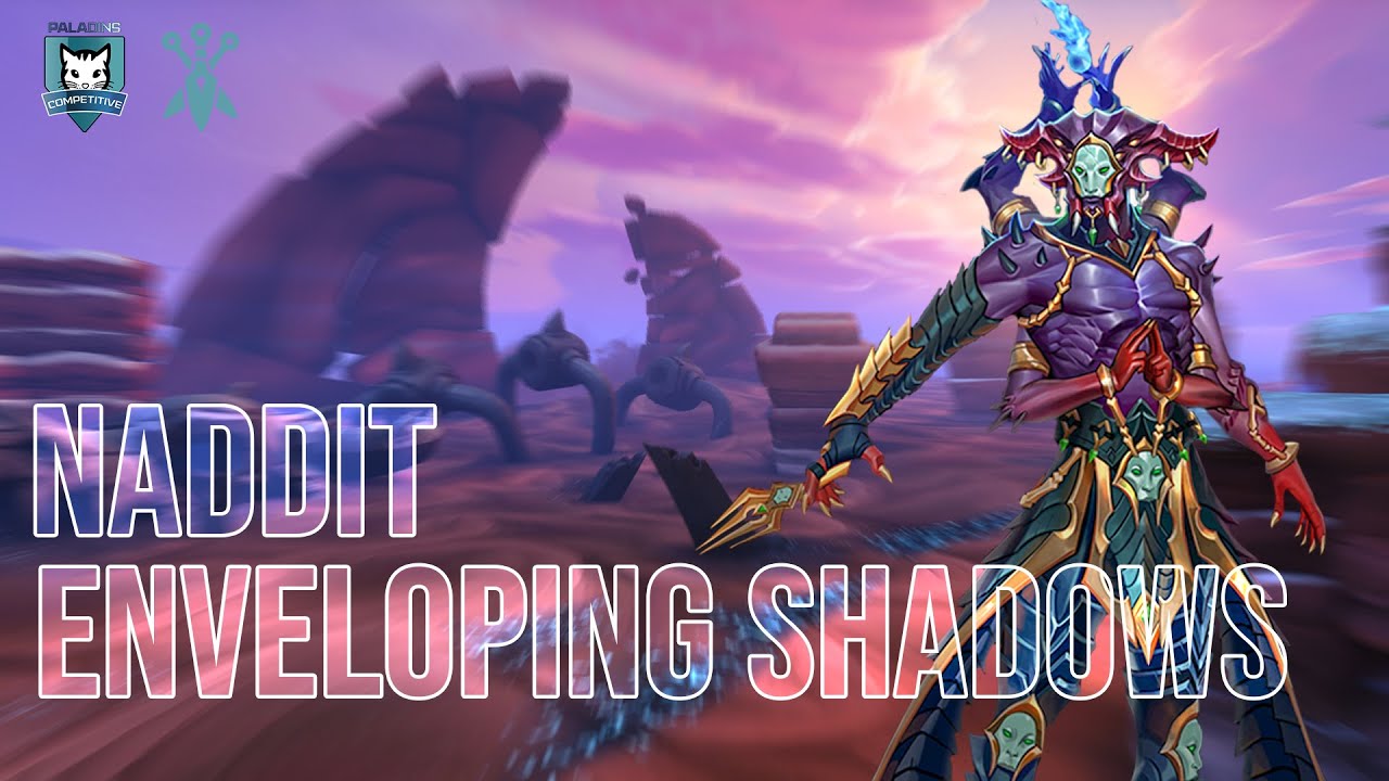 Naddit Vatu vs Mutu Androxus ANIHILATION X15 Paladins Competitive | Grandmaster | ENVELOPING SHADOWS