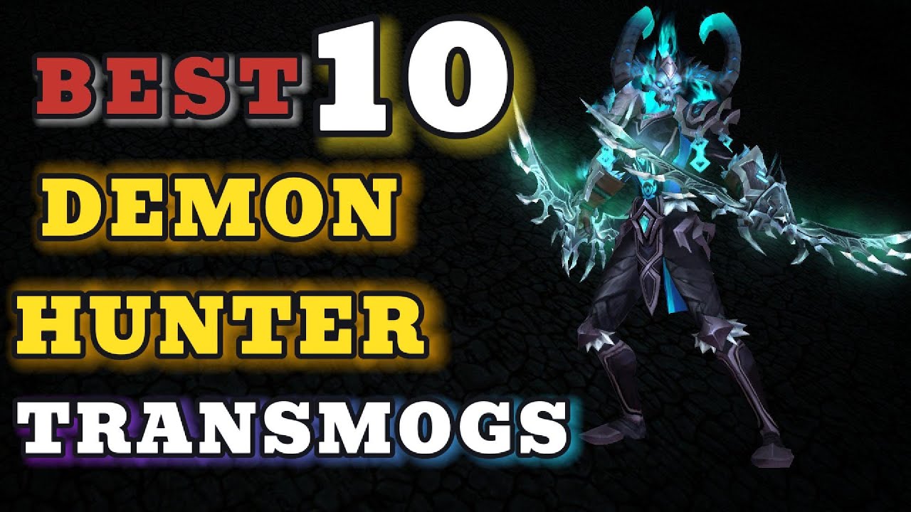 🔥 BEST 10 Demon Hunter Transmogs That Look Absolutely INSANE #worldofwarcraft #pvparena #wow