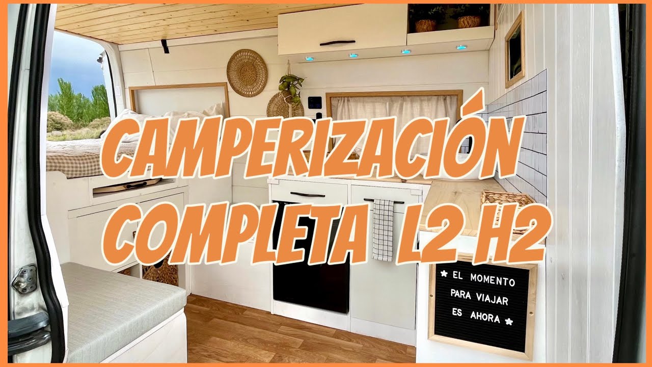 PROCESO CAMPER 🚐✨ Renault Master / Opel Movano / Nissan Interstar H2 L2 conversión #vanlife #camper