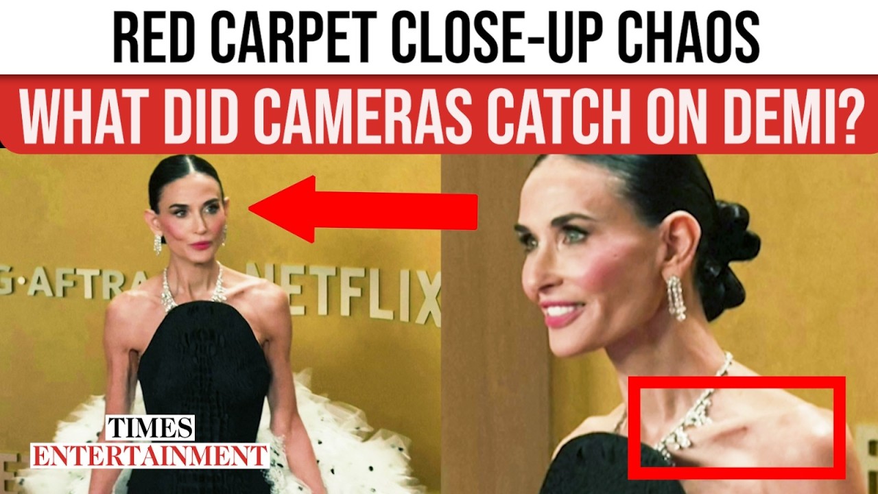 Demi Moore’s ‘SKELETAL COLLAPSE & VISIBLE TREMORS’ At Actor Awards Trigger Health Fears
