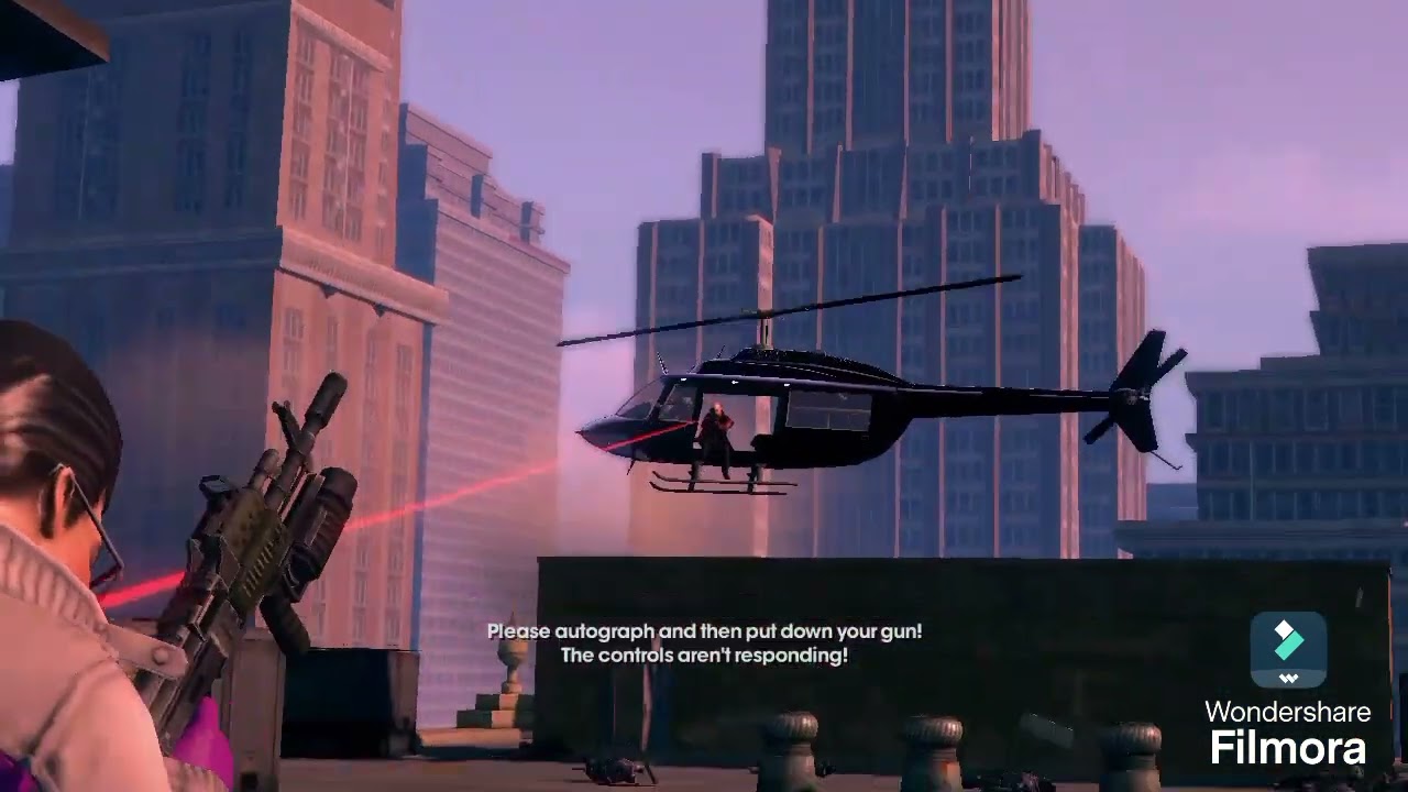 SAINTS ROW THE THIRD part 2  #filmora #filmorago 