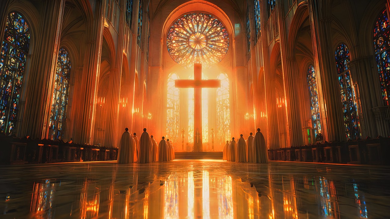 When the Night Grows Quiet | Gregorian Chanting for Mercy & Rest✝️ (432Hz) | LIVE