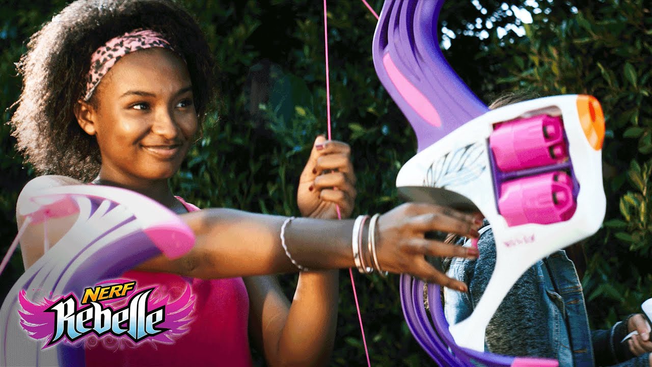 NERF Rebelle - 'Battle: Girls vs. Boys' Extended Toy Story