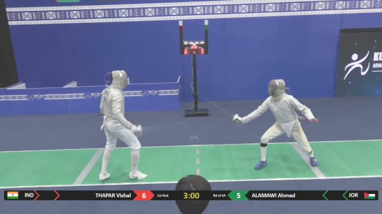 Asian Champs 2024 SMS - L64 - Vishal Thapar IND v Ahmad Alamawi JOR