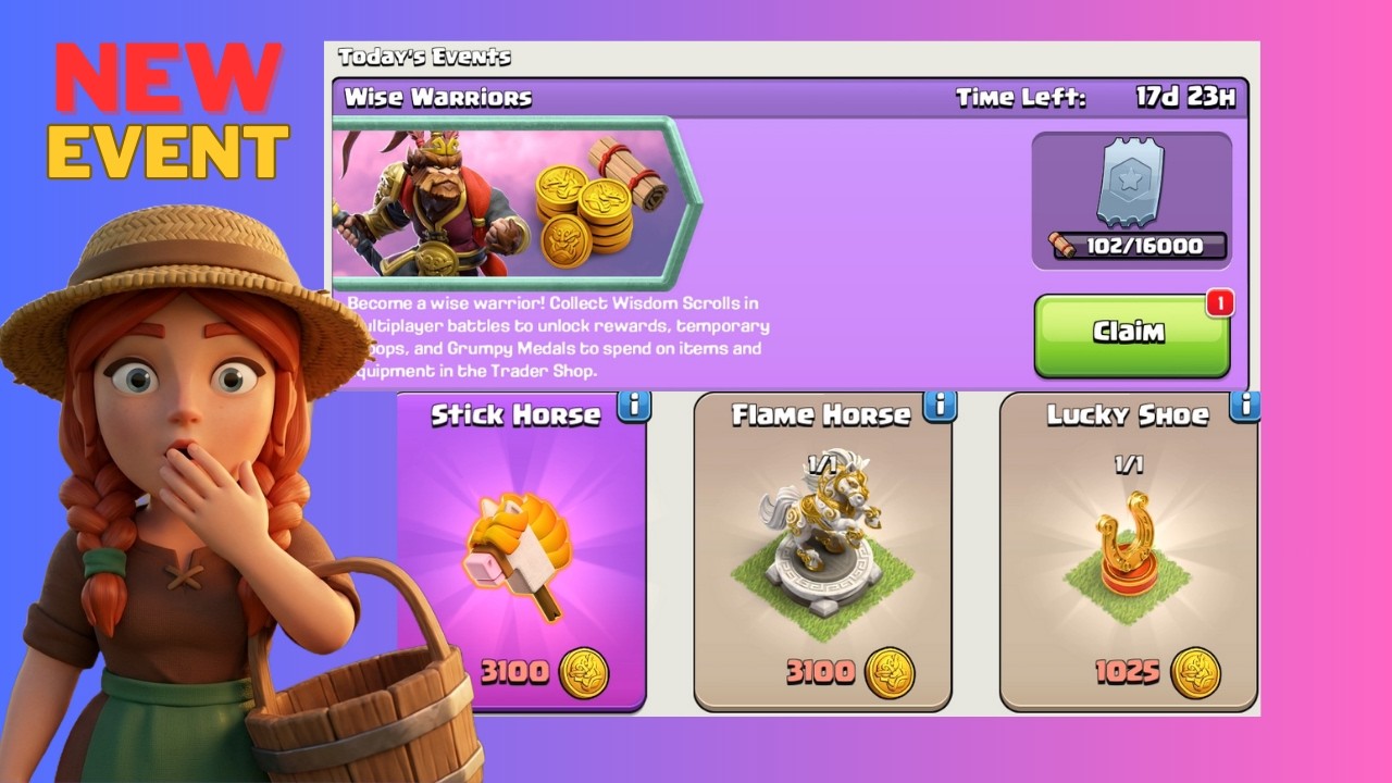🚨 NEW Clash of Clans Event is HERE – Wise Warriors Full Tour ⚔️