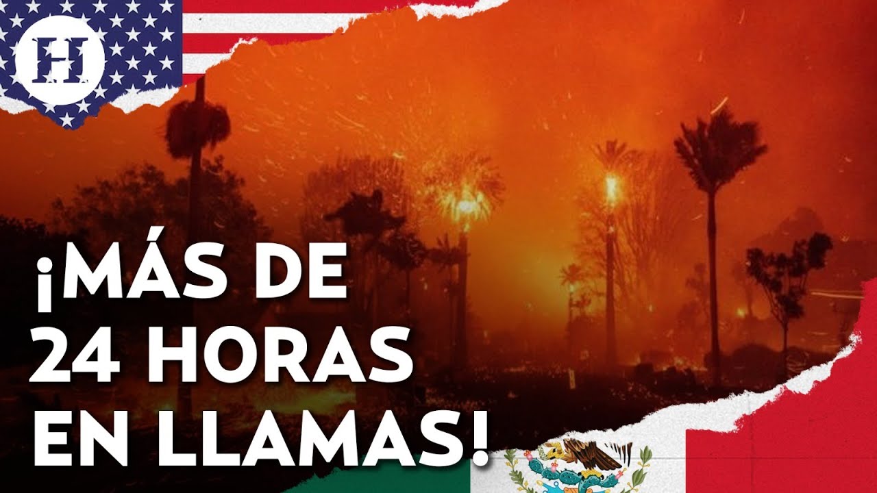 ¡Alerta en California! Suman 5 muertos y cientos de casas destruidas por fuertes incendios