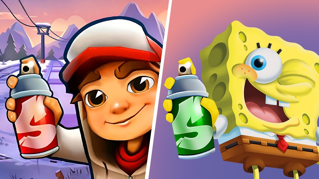 Subway Surfers VS SpongeBob SquarePants, Subway Surfers Update Xtreme Winter, Subway Surfers Youtube
