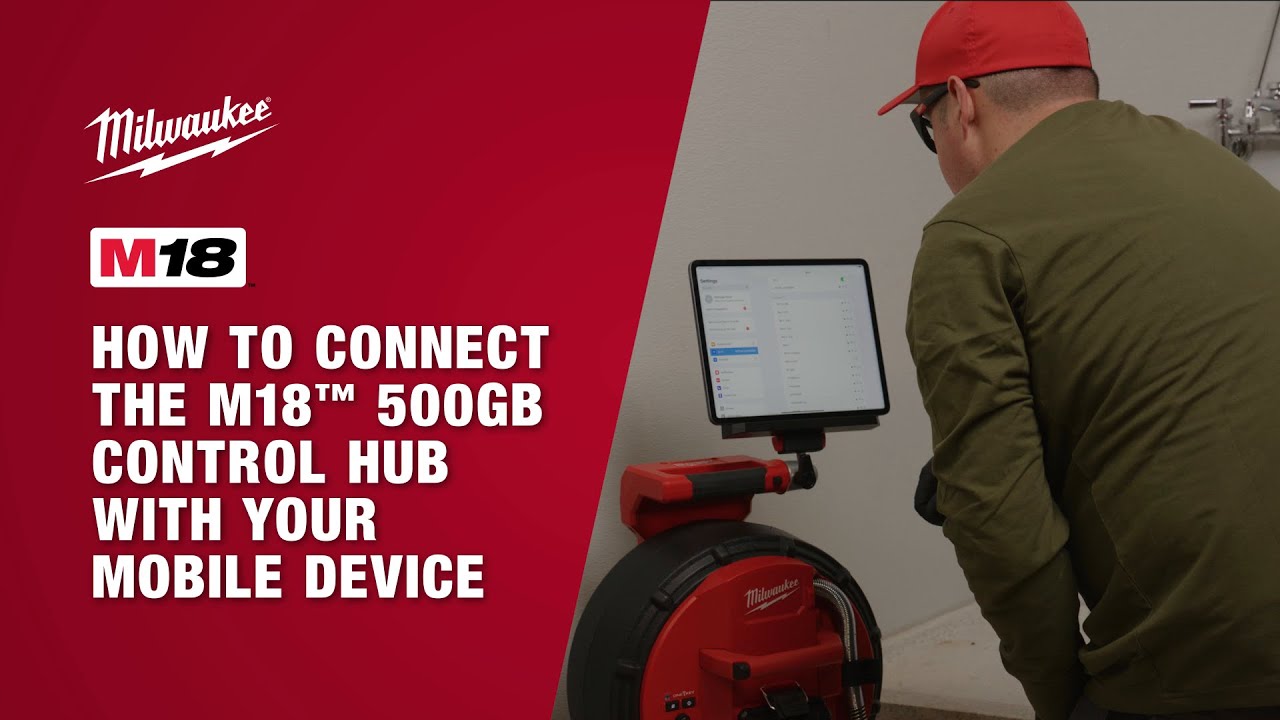 How To Connect The M18™ 500GB Control Hub With Your Mobile Device