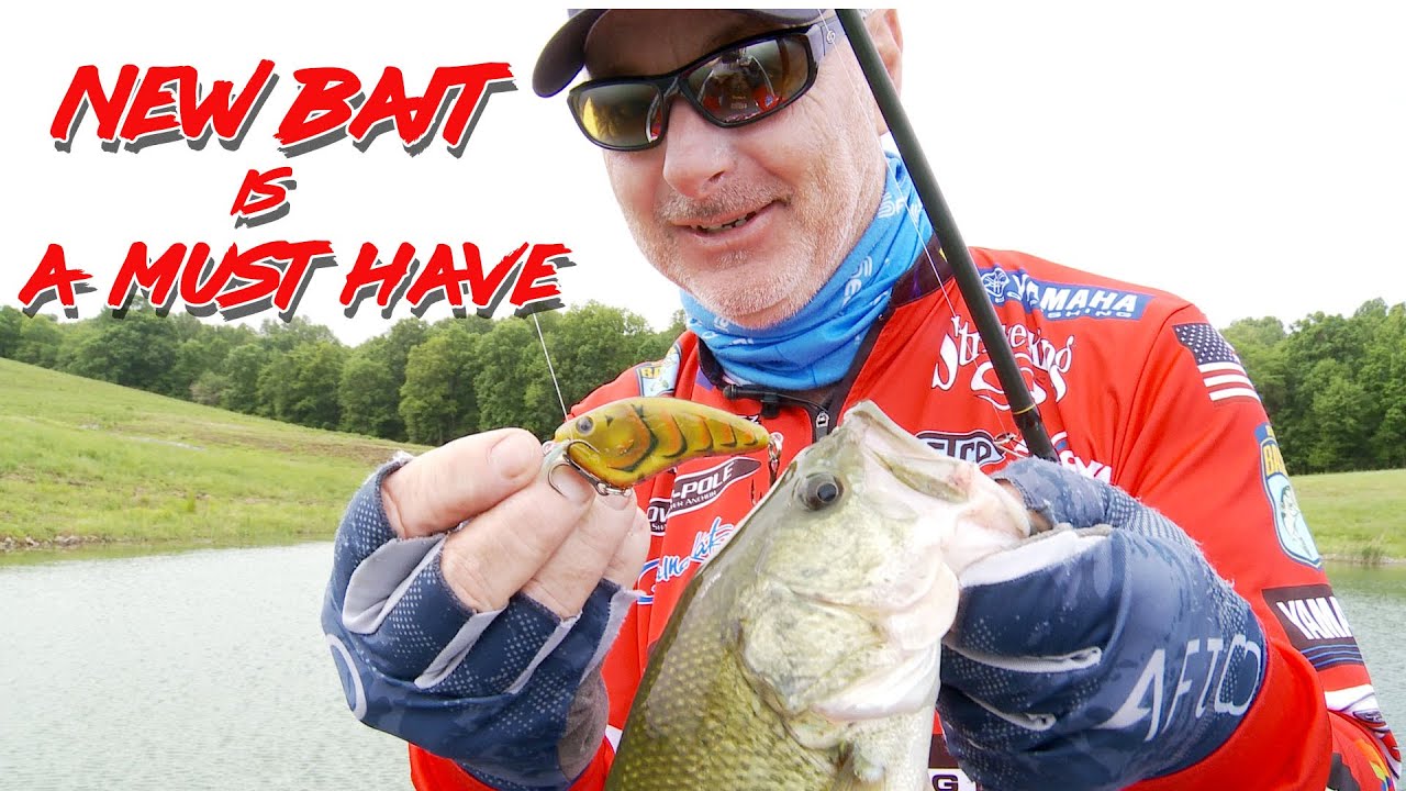 FISHING a NEW BAIT I helped DESIGN! (Strike King Hardliner)