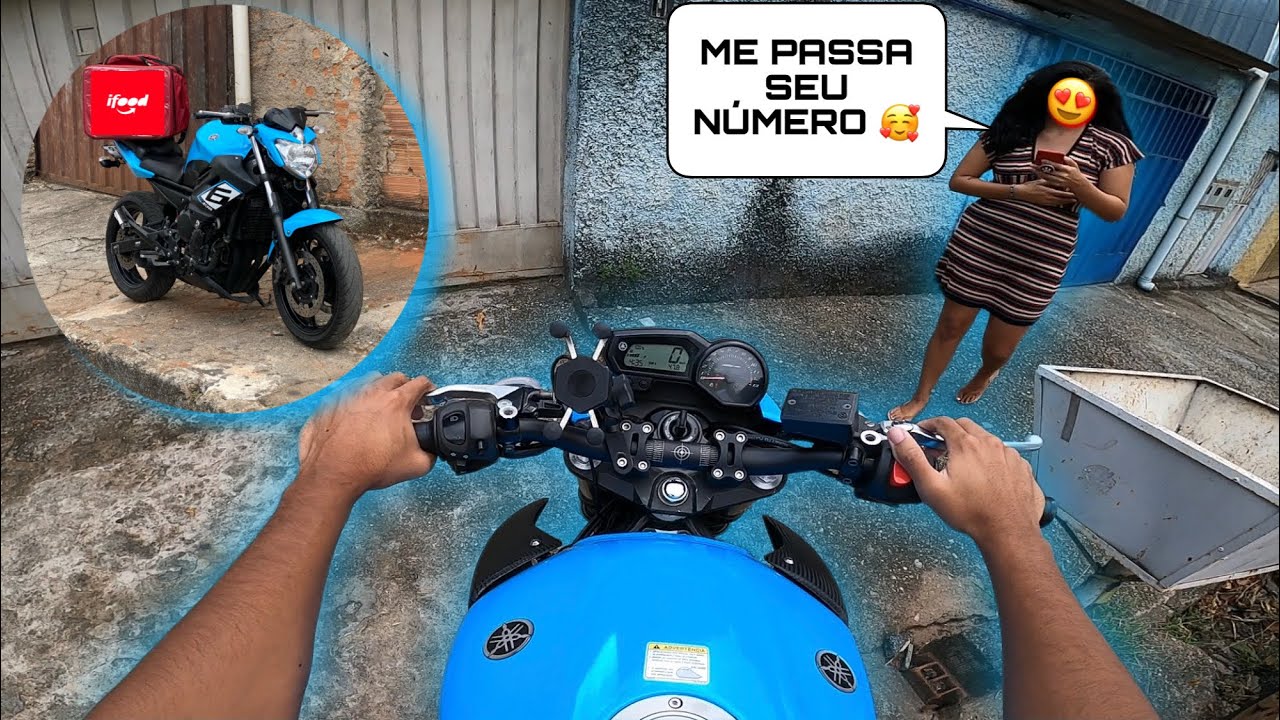 FIZ IFOOD DE XJ6 SÓ O CANO *olha essa novinha*