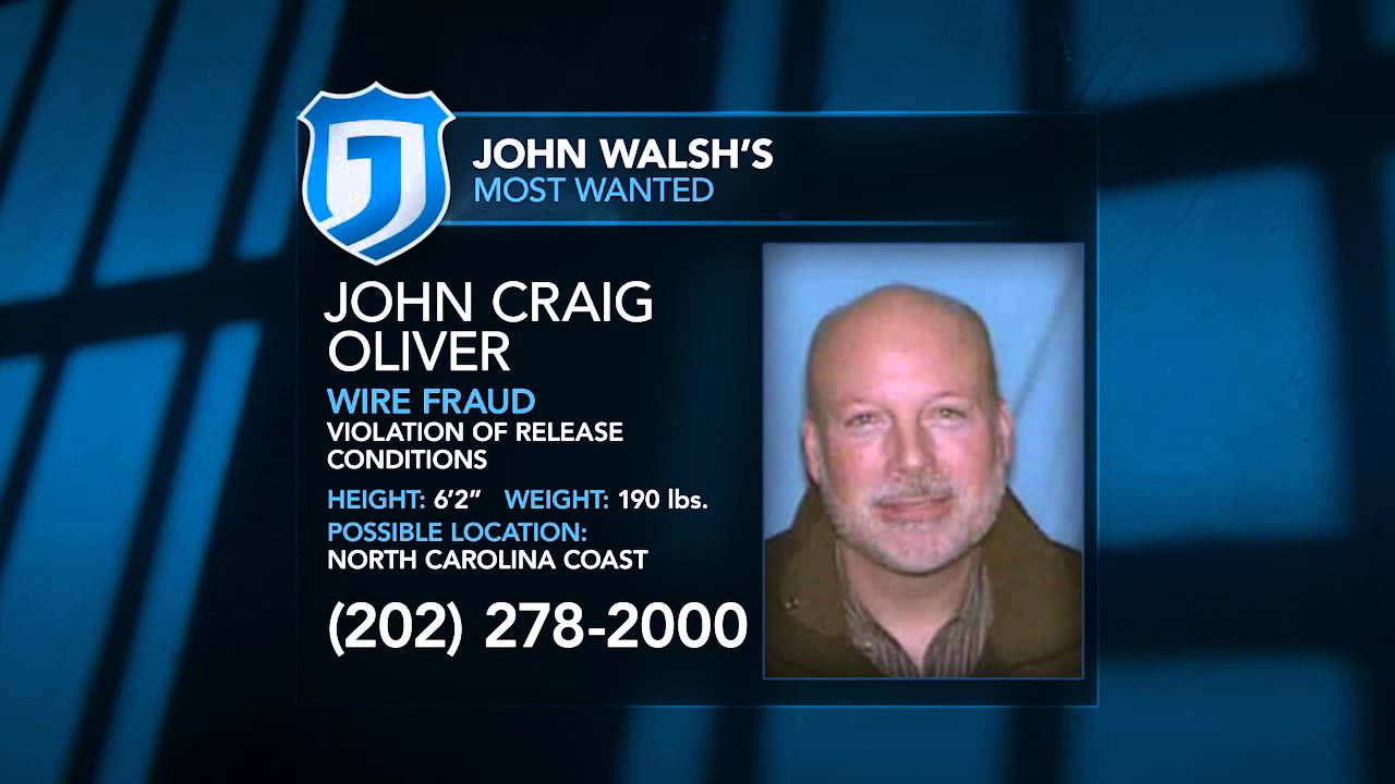 John Craig Oliver - John Walsh's Most Wanted - Justice Network