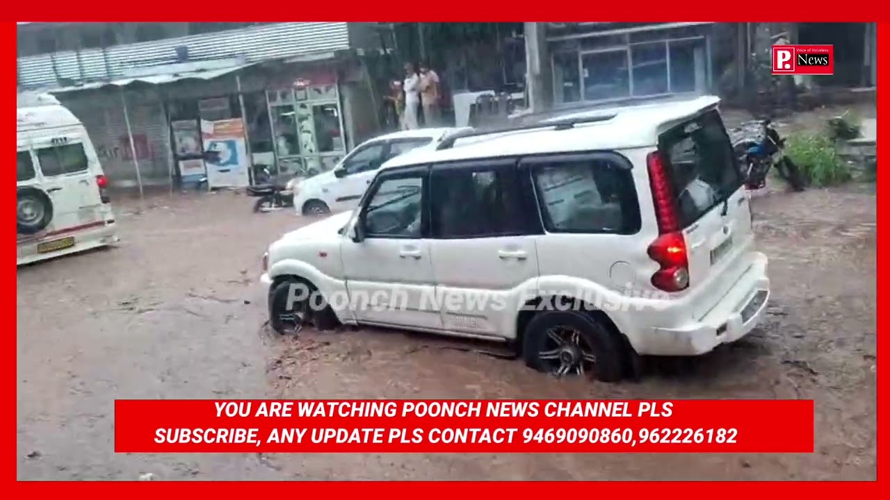Flood-Like Situation In Surankote After Heavy Rain