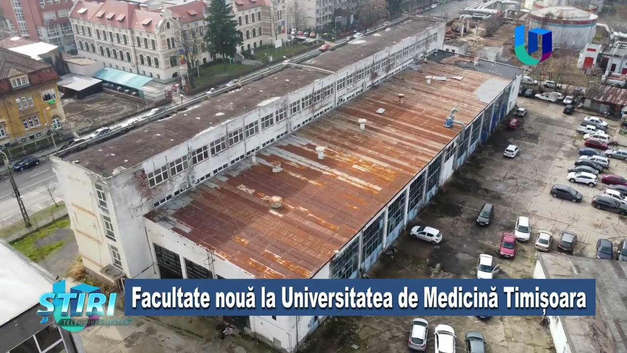 Planuri mari pentru Universitatea de Medicină și Farmacie Timișoara