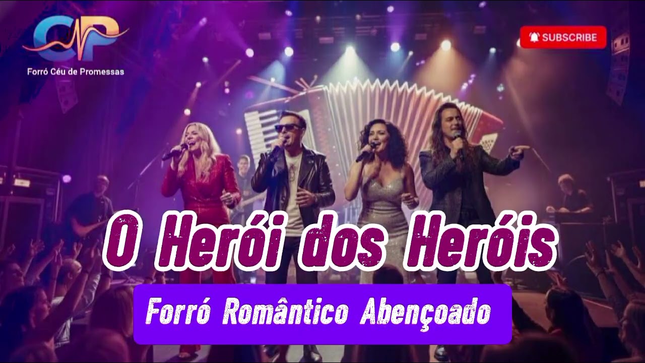 O Herói dos Heróis - Banda Céu de Promessas | Forró Romântico Gospel Abençoado 