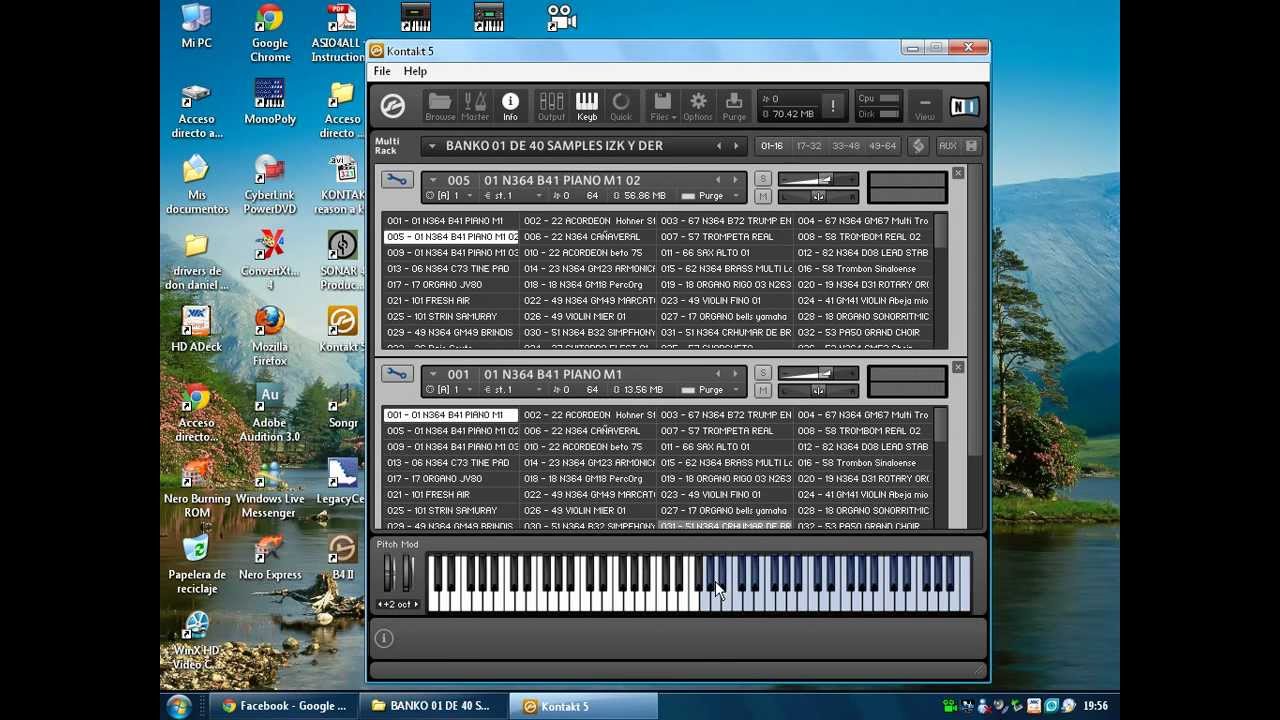 KONTAK 40 INSTRUMENTOS SPLIT .avi