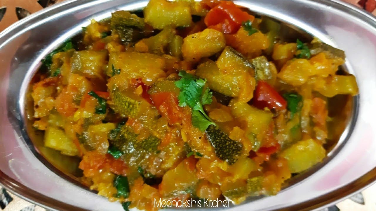 Zucchini Ki Sabji | ज़ुकिनी की चटपटी स्वादिष्ट सब्जी | Healthy & Tasty Zucchini Vegetable Recipe