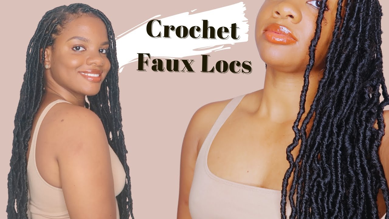 Crochet Faux Locs ft. Bobbi Boss Nu Locs | 24 inch Soft Locs