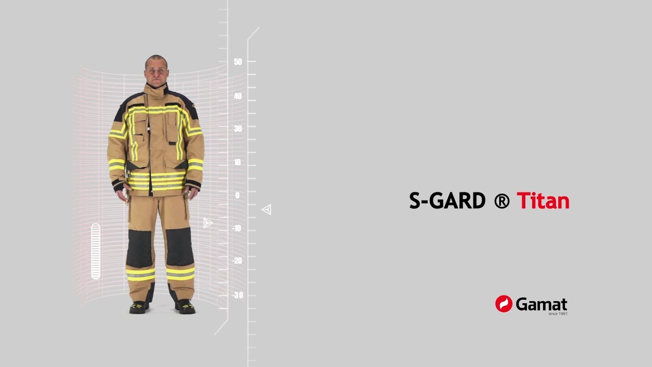 Gasilska intervencijska obleka S-GARD TITAN - by GAMAT