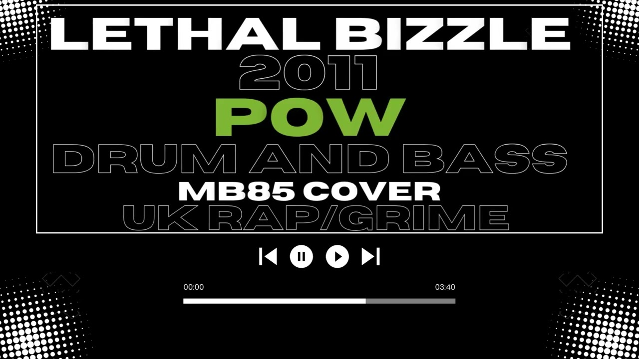 AlgoRhythm Beats - LETHAL BIZZLE - POW 2025 (POW 2011 DRUM AND BASS REMIX)