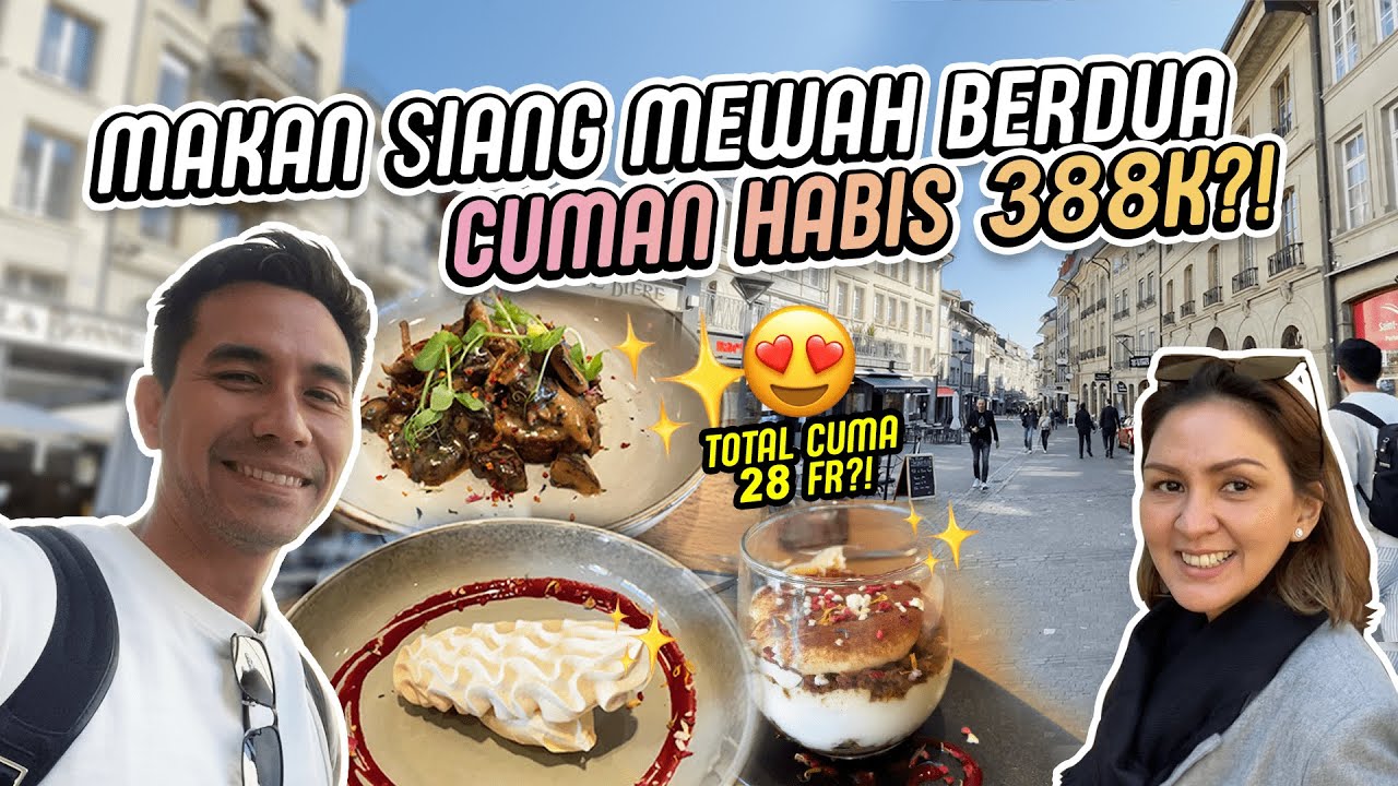 DARIUS & DONNA JALAN-JALAN KE FRIBOURG OLD TOWN!!