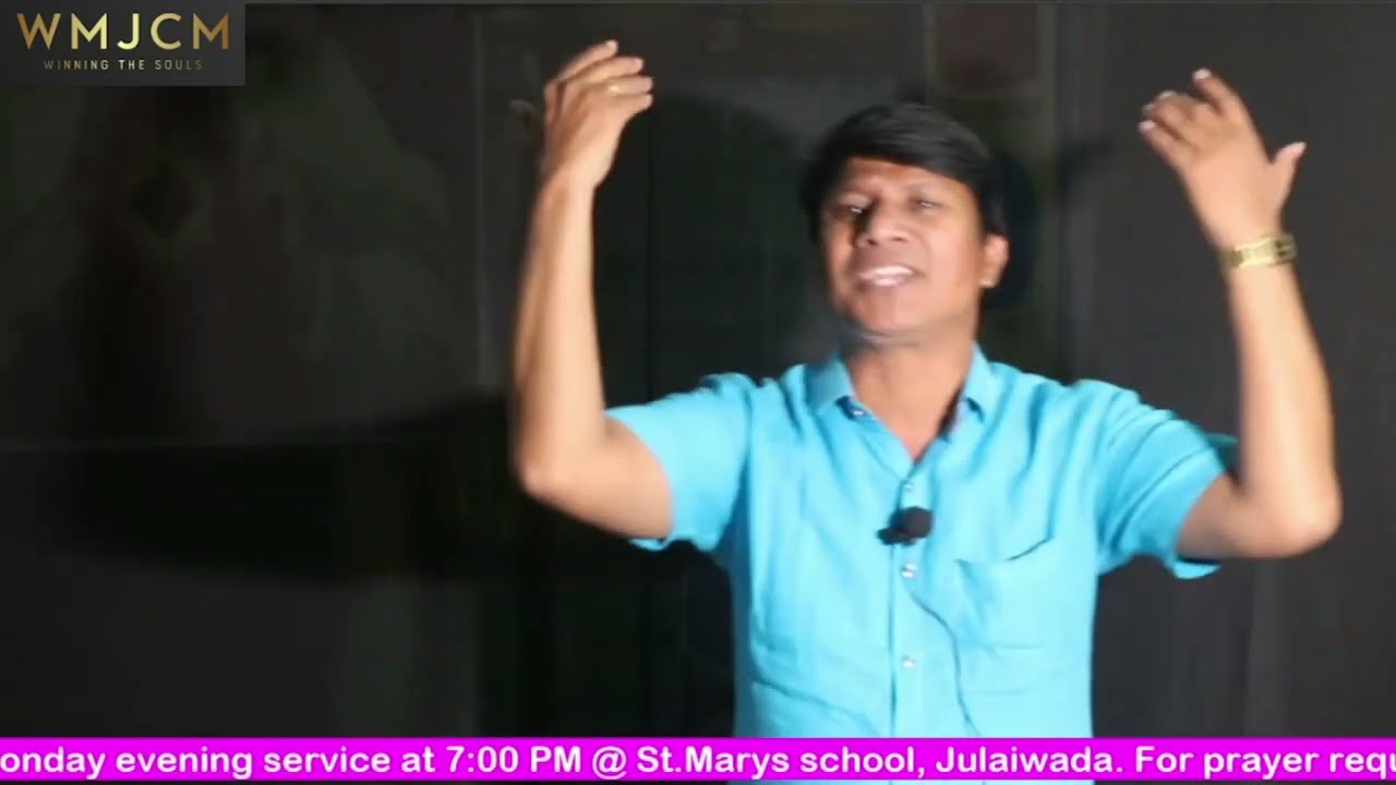 Monday Service #WMJCM | 9th Jan 2023 | #V R Surender | #Wonders And Miracles Jesus Christ Ministries