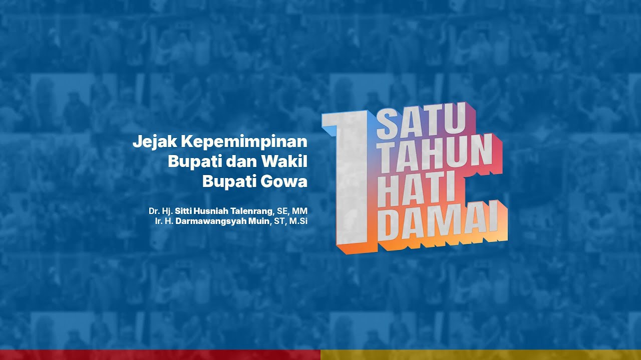 1 TAHUN KEPEMIMPINAN HATI DAMAI