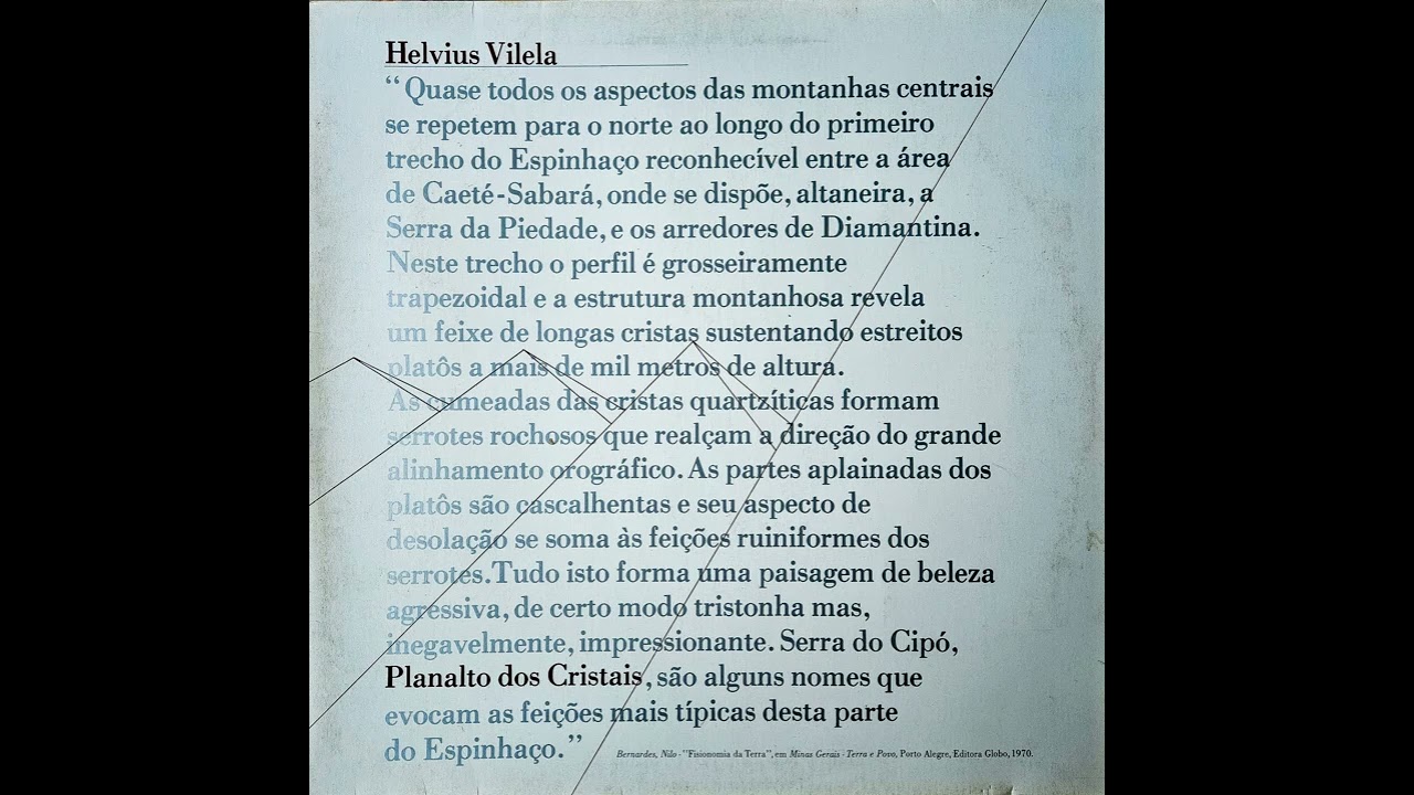 Helvius Vilela - Planalto dos Cristais (1982, LP completo)