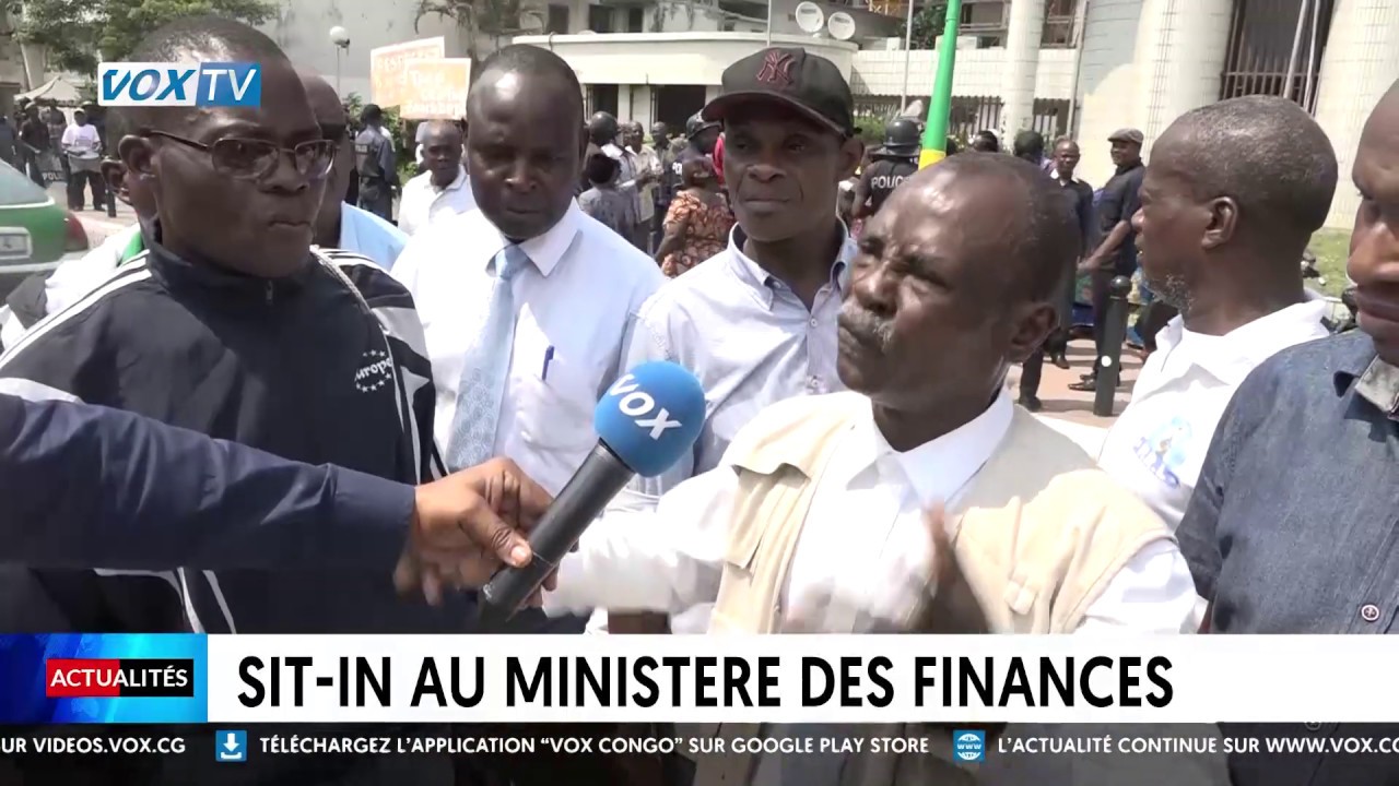 Sit-in au ministère des Finances