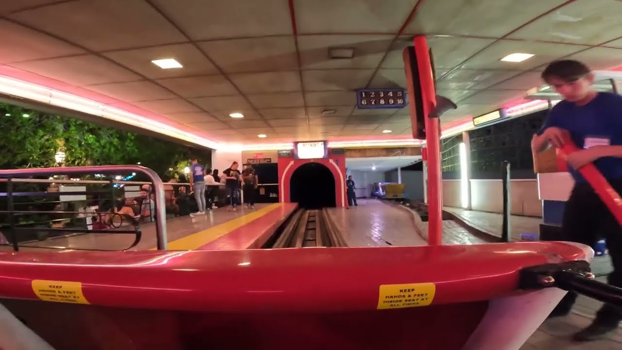 Cyclone Night POV - Lakeside Amusement Park