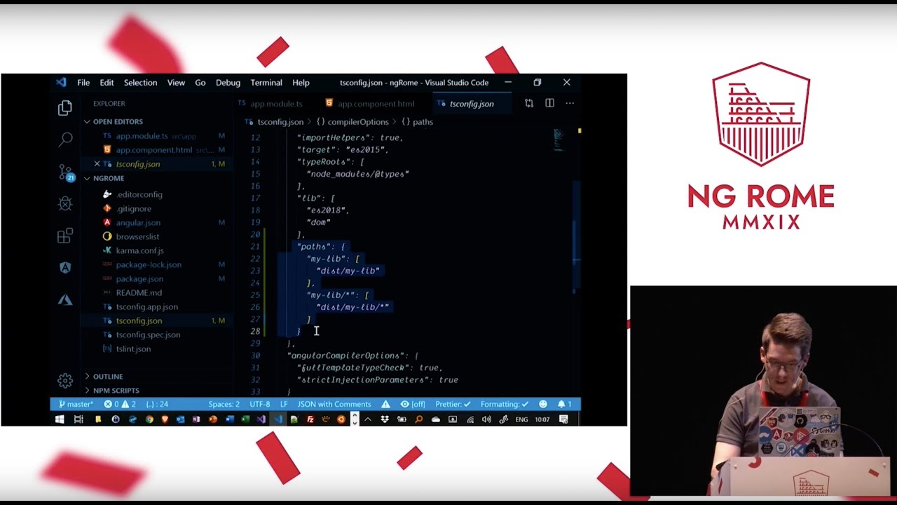 Architecting Angular Applications with Angular Libraries - Fabian Gosebrink - NGRome MMXIX
