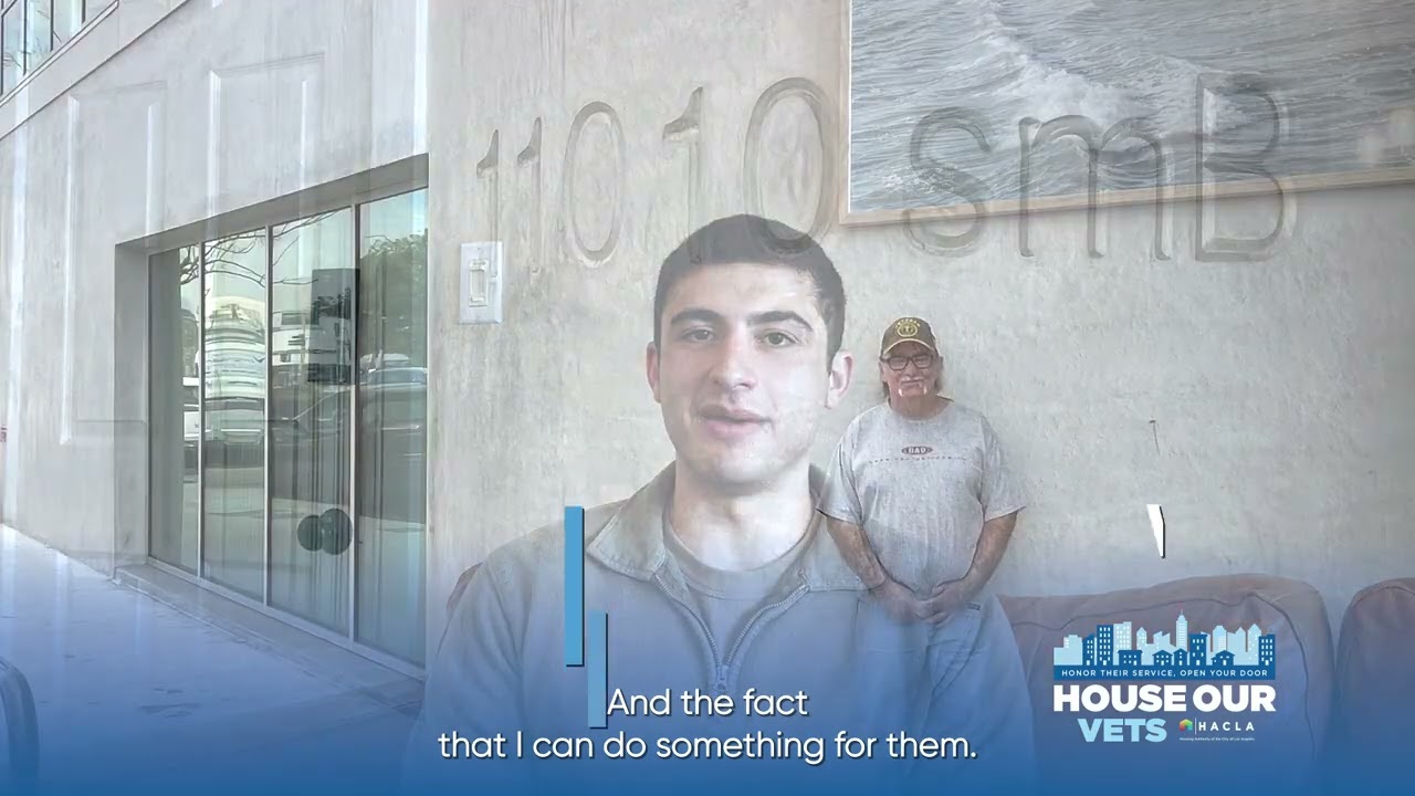 House Our Vets: Property Owner Eman Dalili and Veteran William Smith