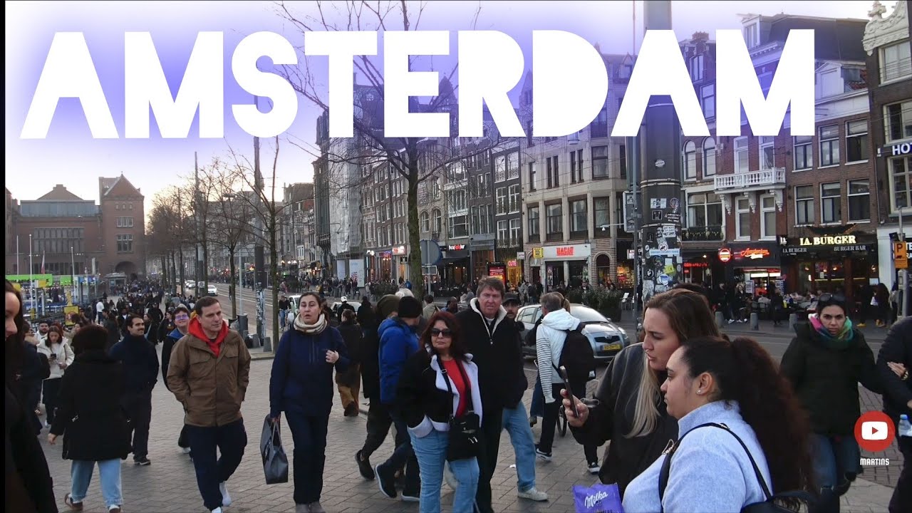 Busy Streets Of Amsterdam 