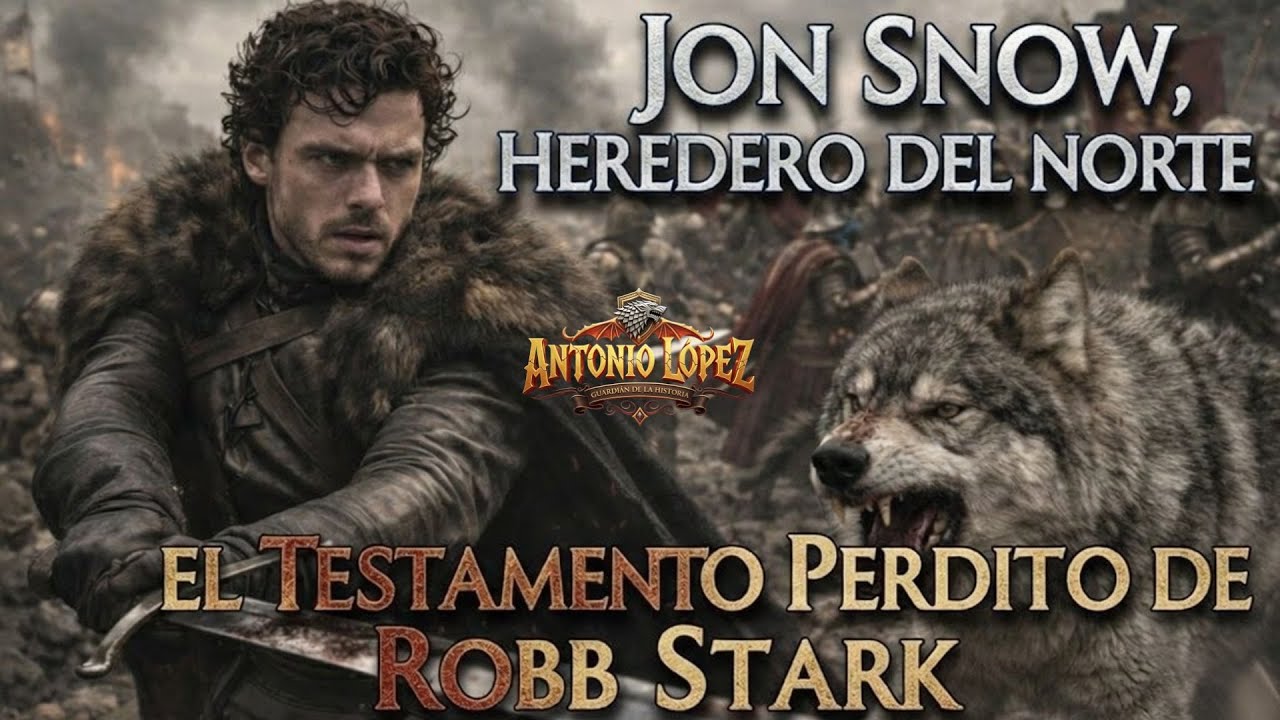 Jon Snow, heredero del Norte: el testamento perdido de Robb Stark