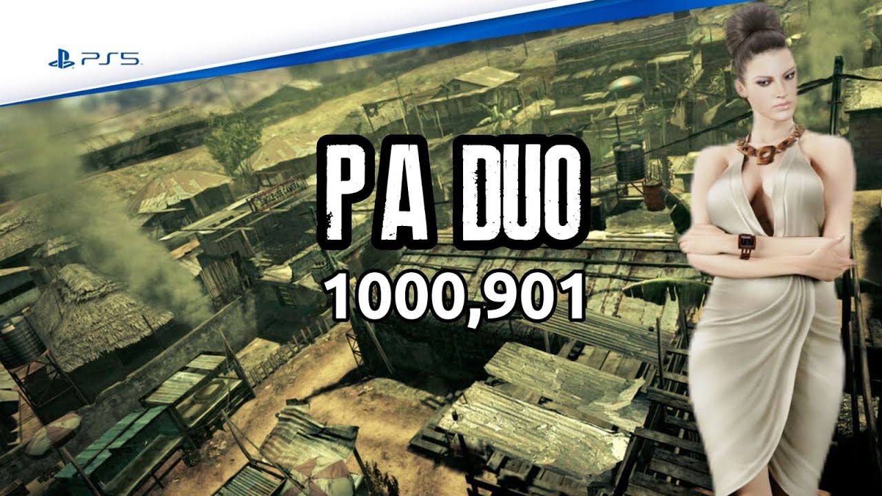 Resident Evil 5 ( PS5 ) Gameplay The Mercenaries United Duo Public Assembly 1000k, Excella /Chris HM