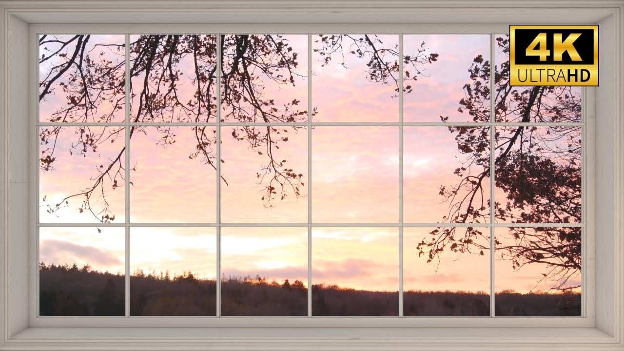 Good morning with the morning sunlight through the window